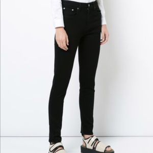 Brock Collection Classic High Waist Skinny Jeans